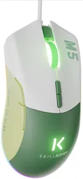 SKILLKORP Souris Gaming M5 Eco - Vert