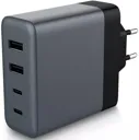 Chargeur secteu ADEQWAT 100W GaN 2 USB-A