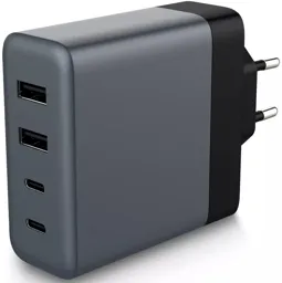 Chargeur secteu ADEQWAT 100W GaN 2 USB-A