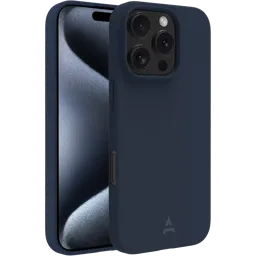 ADEQWAT Coque en silicone magnétique pour iPhone 16 Pro - Bleu
