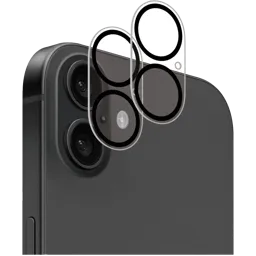 ESSENTIEL-B Protège objectif pour iPhone 16 & 16 Plus - Transparent