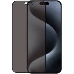 ADEQWAT Protège écran en verre trempé Confidentiel pour iPhone 16 - Transparent