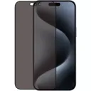 ADEQWAT Protège écran en verre trempé Confidentiel pour iPhone 16 Pro - Transparent