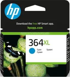 HP Cartouche d'encre - 364XL - Cyan