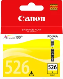 CANON Cartouche d'encre CLI-526Y Jaune - 4543B001