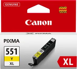 CANON Cartouche d'encre CLI-551XL Jaune - 6446B001