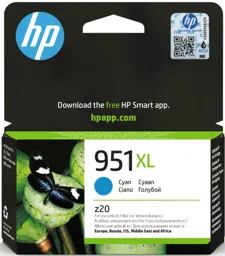 HP Cartouche d'encre - 951XL - Cyan
