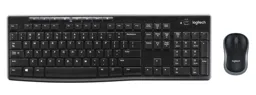 LOGITECH Clavier + Souris - Sans Fil - MK270 - QWERTZ (SF) - Noir