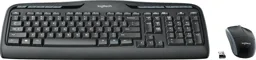 LOGITECH Clavier + Souris MK330 - Sans fil - AZERTY (BE) - Noir