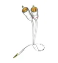 IN-AKUSTIK Câble JACK 3.5MM MALE - RCA 1.5M