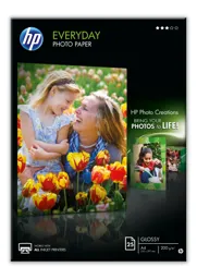 HP HP Papier photo brillant Everyday - 25 feuilles/A4/210 x 297 mm