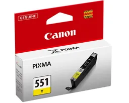 CANON Cartouche d'encre CLI-551 Jaune