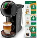 KRUPS Machine à café Nescafé Dolce Gusto Genio S YY5663FD + 3 boites de capsules Starbucks