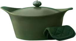 COOKUT Cocotte-minute L'incroyable Cocotte - 24cm - Vert Fougère