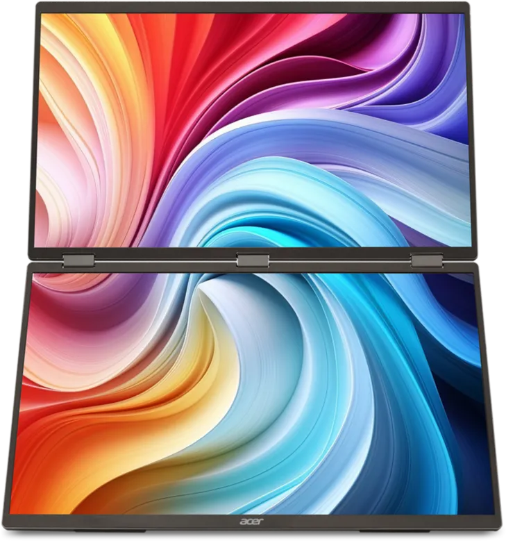 Acer Moniteur PC Double écran 18,5" PD193QTE