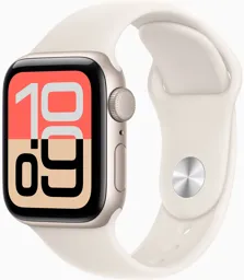 APPLE Watch SE 3 - 40mm - Starlight Aluminium - Starlight Sport Band - S/M