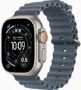 APPLE Watch Ultra 3 - 49mm - Titanium Natural - Blue Ocean Band