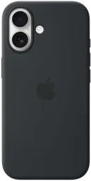 APPLE Coque en silicone MagSafe pour iPhone 17 - Noir