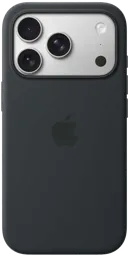 APPLE Coque en silicone MagSafe pour iPhone 17 Pro - Noir