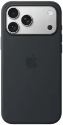 APPLE Coque en silicone MagSafe pour iPhone 17 Pro Max - Noir