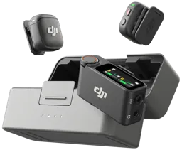 DJI Microphone Mic 3 - 2 TX + 1 RX + Boitier de recharge