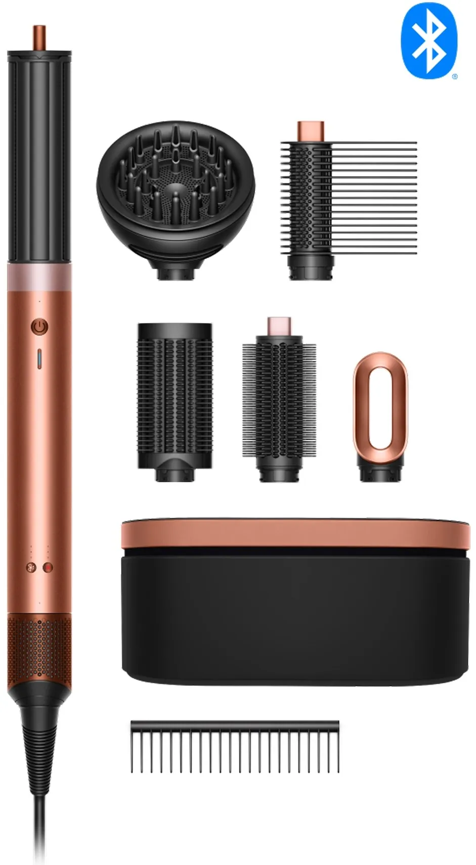 Dyson Airwrap Co-anda 2x - cheveux bouclés à frisés - Amber Silk