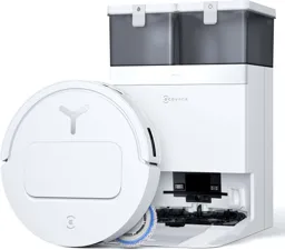 ECOVACS Robot aspirateur laveur Deebot T50 Omni (Gen 2) - Blanc