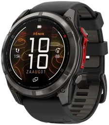 GARMIN Smartwatch Fénix 8 Pro Amoled - 47mm - Titane Carbon Gray