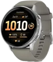 GARMIN Smartwatch Venu 4 - 45mm - Silver - Silicone gris