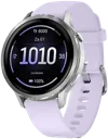 GARMIN Smartwatch Venu 4 - 41mm - Silver - Silicone pervenche