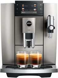 JURA Machine à expresso automatique E8 Midnight Silver ED