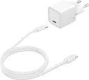 ESSENTIEL-B USB-C 20W charger + 1m Lightning  cable - White
